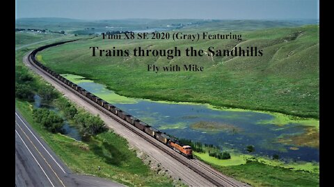 Fimi X8 SE 2020 featuring Trains through the Sandhills, Fly with Mike