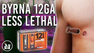 Byrna's 12ga Less Lethal Feels Like Getting Shot | Review and Testing