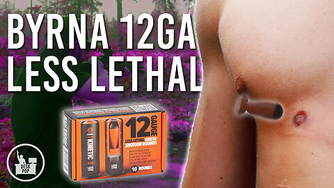 Byrna's 12ga Less Lethal Feels Like Getting Shot | Review and Testing