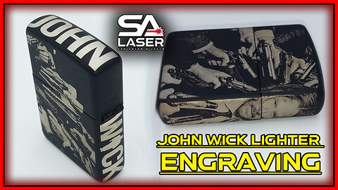 John Wick Lighter Engraving