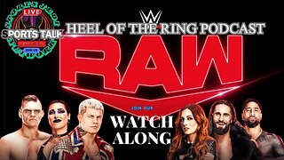 🟡Join The Action With WWE Monday Night Raw Watch Along! Building Toward Epic WWE Elimination Chamber