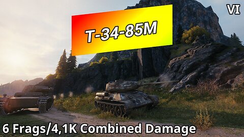 T-34-85M (6 Frags/4,1K Combined Damage) | World of Tanks