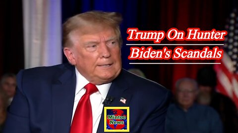 Trump on Hunter Biden's scandals: 'Could you imagine if I did it?'