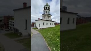 The clock at Citadel Hill