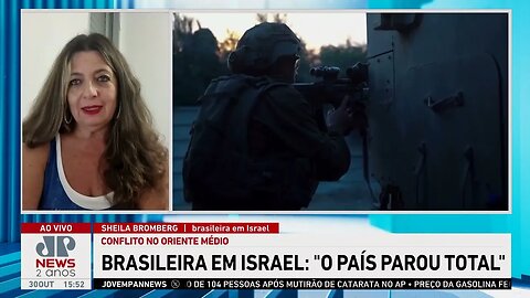 Brasileira explica como está a rotina de moradores de Israel | LINHA DE FRENTE