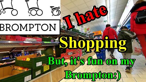 Brompton Folding bike shopping trip