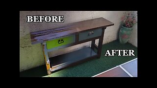 DIY - Restoring an old Potting Bench