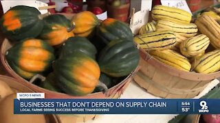 Local businesses thrive by not using clogged supply chain
