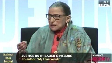 Ruth Bader Ginsburg "I AM ALIVE!"