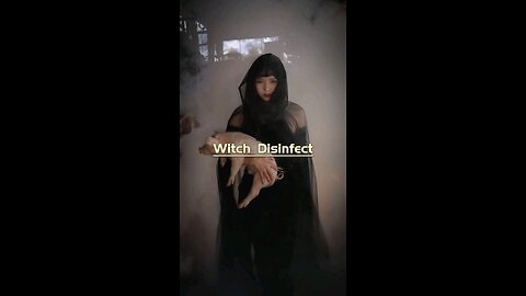 Witches disinfect the pigsty