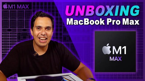 Unboxing MacBook Pro Max! O MacBook mais caro que eu já tive....
