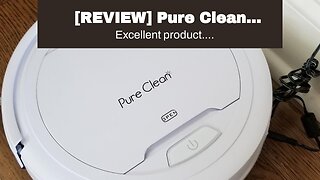 [REVIEW] Pure Clean Automatic Robot Vacuum Cleaner - Lithium Battery 90 Min Run Time & Self Pat...