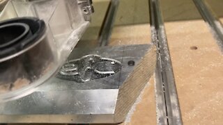 Cutting aluminum on CNC