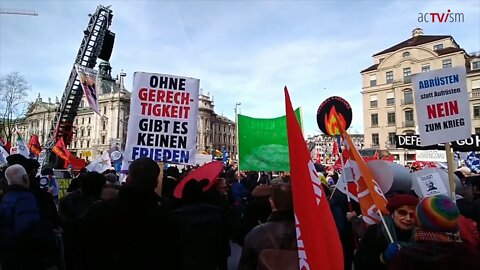 Munich's Antiwar Demonstration - Impressions