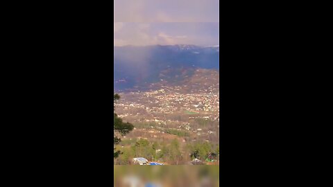 Kashmir Village View From Mountain Top #kashmir #kashmirvalley #mountains #mountain #pakistan #viral