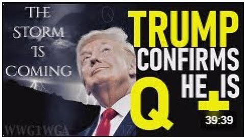 TRUMP CONFIRMS HE IS Q+ "MY FELLOW AMERICANS, THE STORM IS UPON US..." - TRUMP NEWS