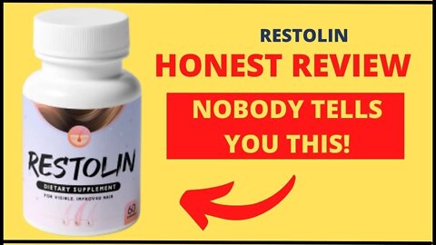RESTOLIN REVIEW | ALERT - Does Restolin Work? Restolin Supplement