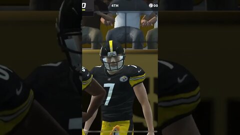Steelers Quarterback Ben Roethlisberger Gameplay - Madden NFL 22 Mobile Football
