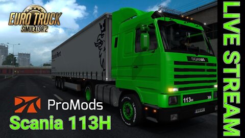 ETS2 Scania 113M + ProMods 2.45 + ReShade LIVE (Euro truck Simultor 2) #3