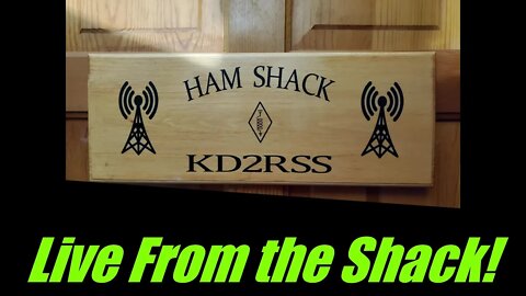 Live from the Shack! some updates on my journey in Ham radio