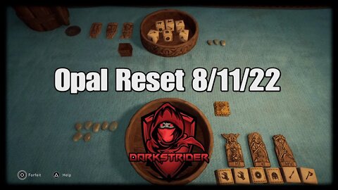 Assassin's Creed Valhalla- Opal Reset 8/11/22