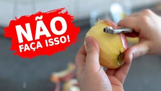 POR QUE VOCÊ DEVE COMER A CASCA DE FRUTAS E VEGETAIS