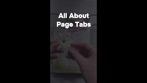 All About Page Tabs