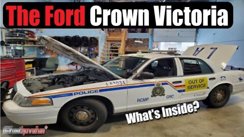 What's Inside a Ford Crown Victoria Police Interceptor? | AnthonyJ350
