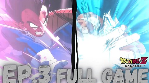 DRAGONBALL Z: KAKAROT (Saiyan Saga) Gameplay Walkthrough EP.3- Goku Vs Vegeta FULL GAME