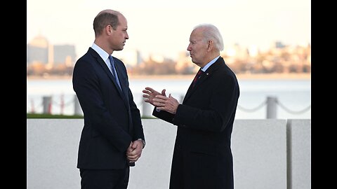Biden Meets With Prince William In Boston
