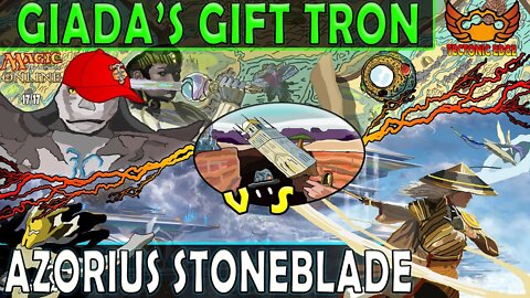 Mono Green Giada's Gift Tron VS Azorius Stoneblade｜15 Seconds Left! ｜Magic The Gathering Online Modern League Match