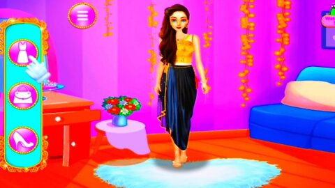 Royal indian wedding girl and boy dressup and date|Android gameplay