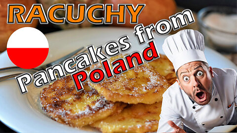 Authentic Polish "Racuchy" Recipe - Sweet Apple Pancakes! Step-by-Step Cooking.