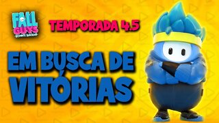 Fall Guys Temporada 4.5 - Ao vivo - Em busca de coroas