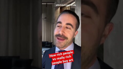 How rich people vs really rich people buy art.