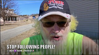 STOP FOLLOWING PEOPLE!