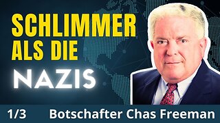 Israel versucht nicht einmal, seinen Völkermord zu verbergen.Botschafter Chas Freeman🙈