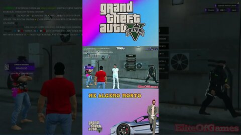 Grand Theft Auto V DIA QUE CIDADE TAVA PRO ZARALHO 4 #shorts