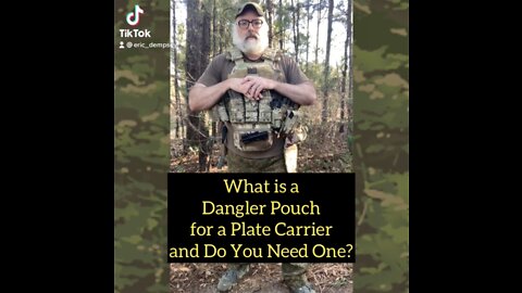 What is a Dangler Pouch for Your Plate Carrier and Do You Need One?