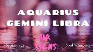 AIR SIGNS: Aquarius Gemini Libra*You Finally Gained Clarity and Now Taking Action