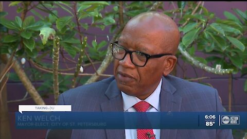 St. Petersburg Mayor-Elect Ken Welch says he's ready to get to work following election