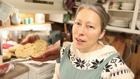 Bread I make when I'm SICK | Whole Wheat Hamburger Buns