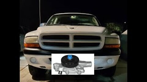 2002 Dodge Dakota 3.9L V6- Waterpump replacement