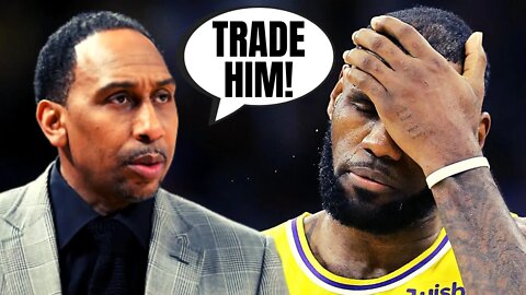 Stephen A Smith Says The Lakers Need To TRADE Lebron James | This Team Is A DISASTER