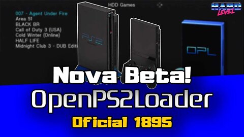 Open PS2 Loader 1.2.0 Nova Beta 1895 melhoria INSANA para quem usa FAT32 via USB!
