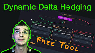 Dynamic Delta Hedging On Deribit - Greeks Live Auto DDH Tool