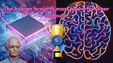 human brain vs supercomputer