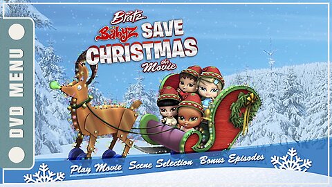 Bratz Babyz Save Christmas - DVD Menu