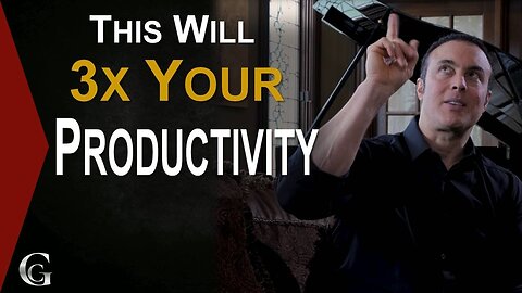 This Will 3x Your Productivity | Increase Productivity