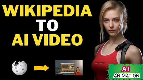 BEST AI Video Generator : Convert Wikipedia to YouTube Videos with Synthesia